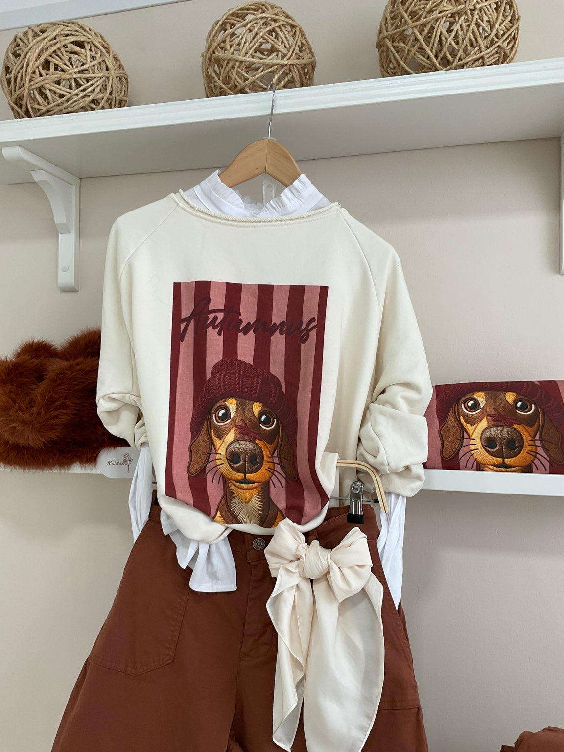 Sudadera Autumnus, primer plano