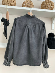 Gris | Camisa Bridgerton - vista trasera