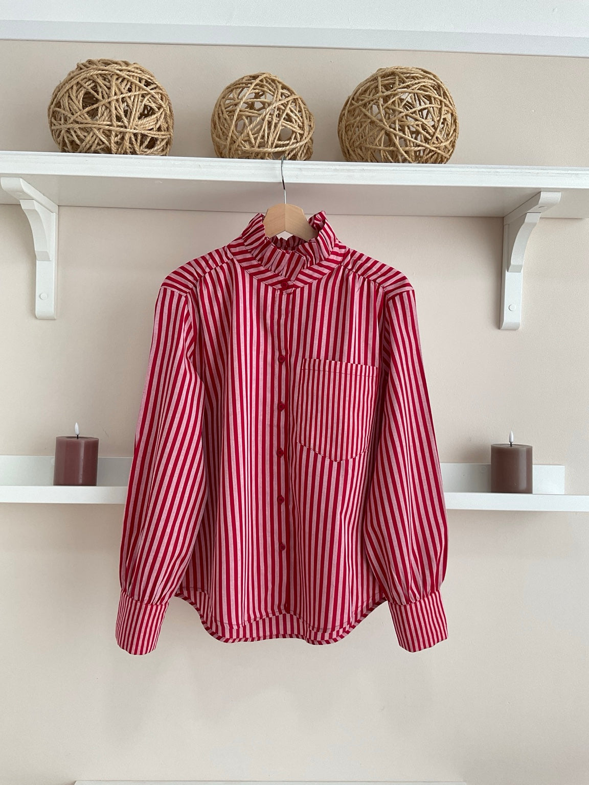 Rojo | Camisa Warhol - vista frontal completa