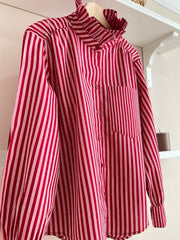 Rojo | Camisa Warhol - vista lateral y detalles