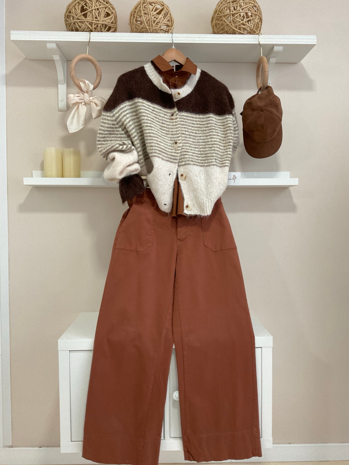 Cárdigan Bohemiam - look completo de frente