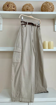 Taupe | Pantalón Cargo - vista frontal