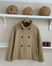 Camel | Gabardina Scotland - frontal sin cinturón