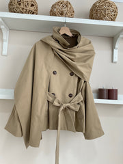 Camel | Gabardina Scotland - detalle de la capa