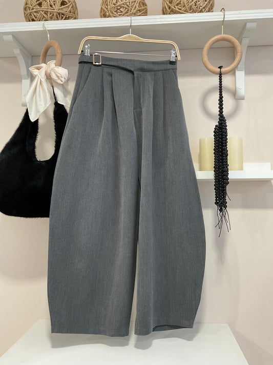 Gris | Pantalón Florencia, vista frontal