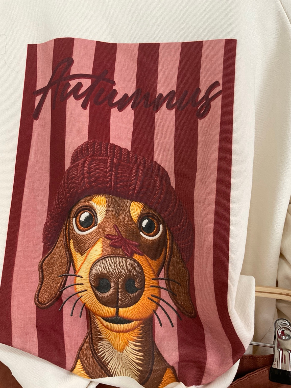 Sudadera Autumnus Rosa/Burdeos