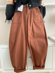 Pantalón Balloon con Goma caldera combinado en look