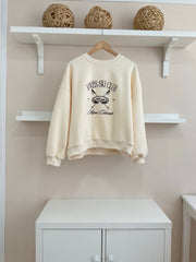 Beige | Sudadera Asper Après Ski Club vista frontal